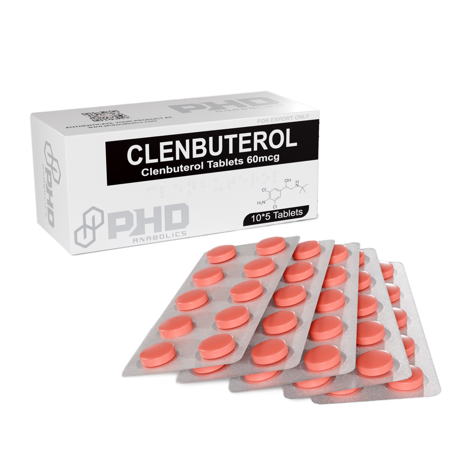 Clenbuterol Tablets 60mcg